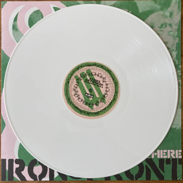 Strike Anywhere - Iron Front - Mint- LP Record 2009 Bridge Nine USA White Vinyl & Insert - Hardcore / Punk - Image 3