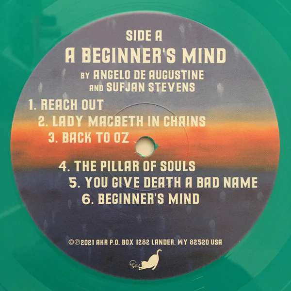 Sufjan Stevens & Angelo De Augustine – A Beginner's Mind - New LP Record 2021 Asthmatic Kitty Green Vinyl & Download - Indie Rock - Image 2