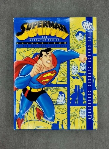 Superman: The Animated Series Volume Two - VG+ DVD Warner Bros Video
