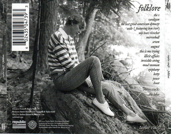 Taylor Swift - Folklore - New CD 2020 Republic Target Exclusive Deluxe Edition "Meet Me Behind The Mall" Edition - Pop Rock - Image 2