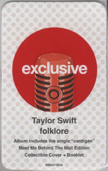 Taylor Swift - Folklore - New CD 2020 Republic Target Exclusive Deluxe Edition "Meet Me Behind The Mall" Edition - Pop Rock - Image 3