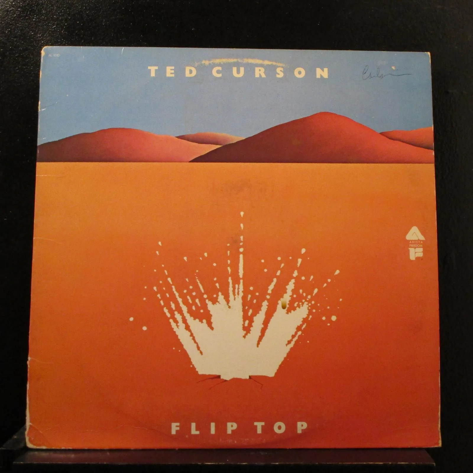 Ted Curson - Flip Top LP VG+ AL 1030 Arista Promo 1977 USA Vinyl Record