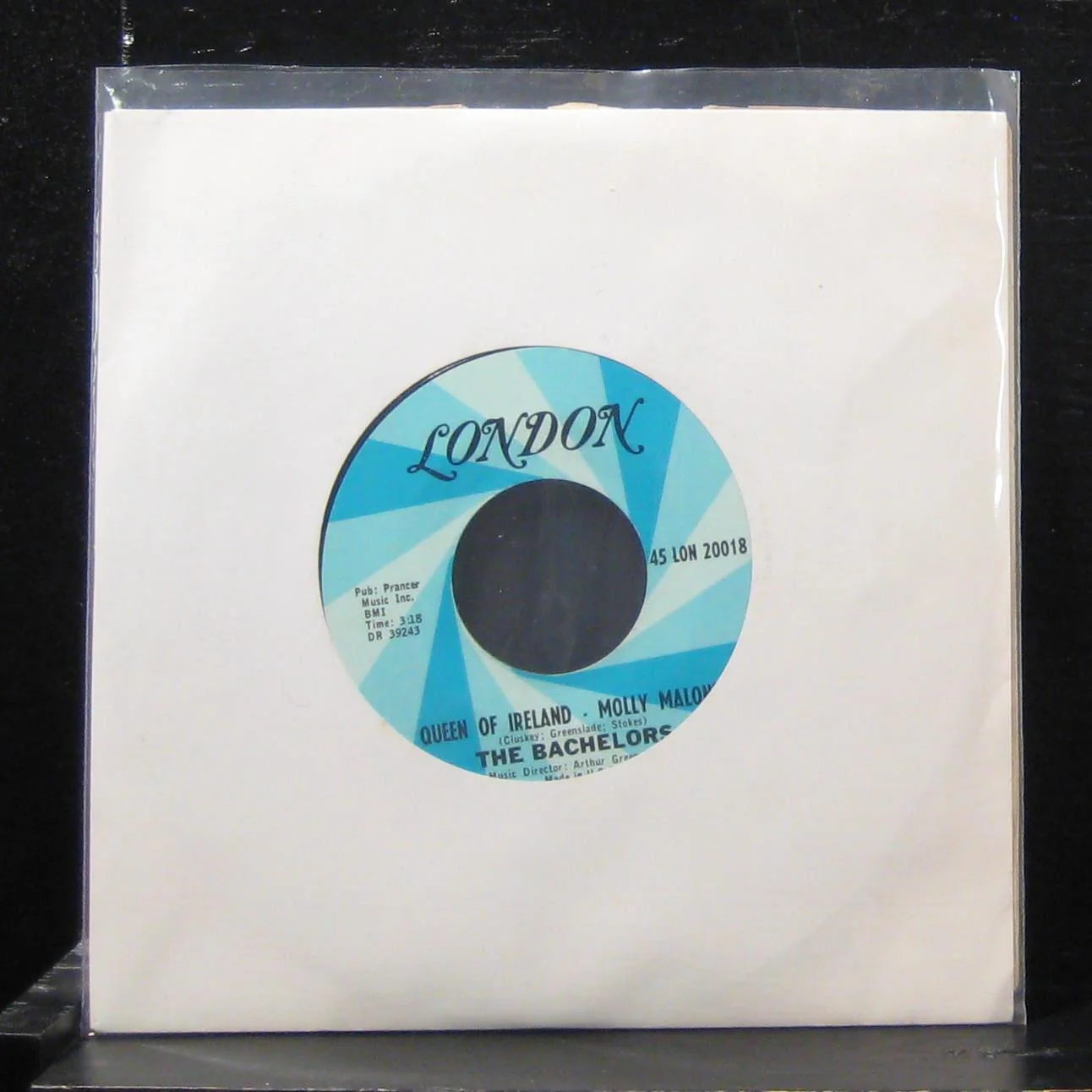 The Bachelors - Walk With Faith In Your Heart 7" VG+ 45 LON 20018 Vinyl 45 - Image 2