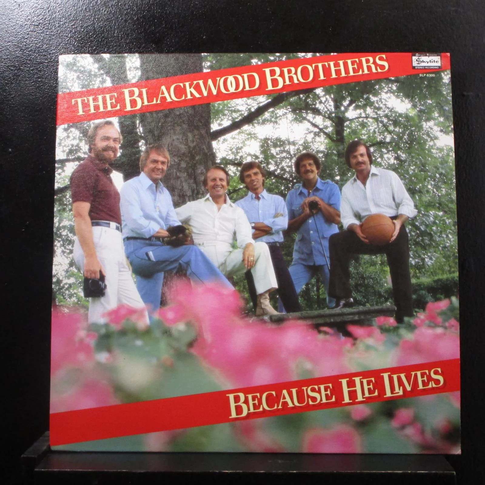 The Blackwood Brothers Quartet - Because He Lives LP VG+ SLP-6300 Vinyl Record