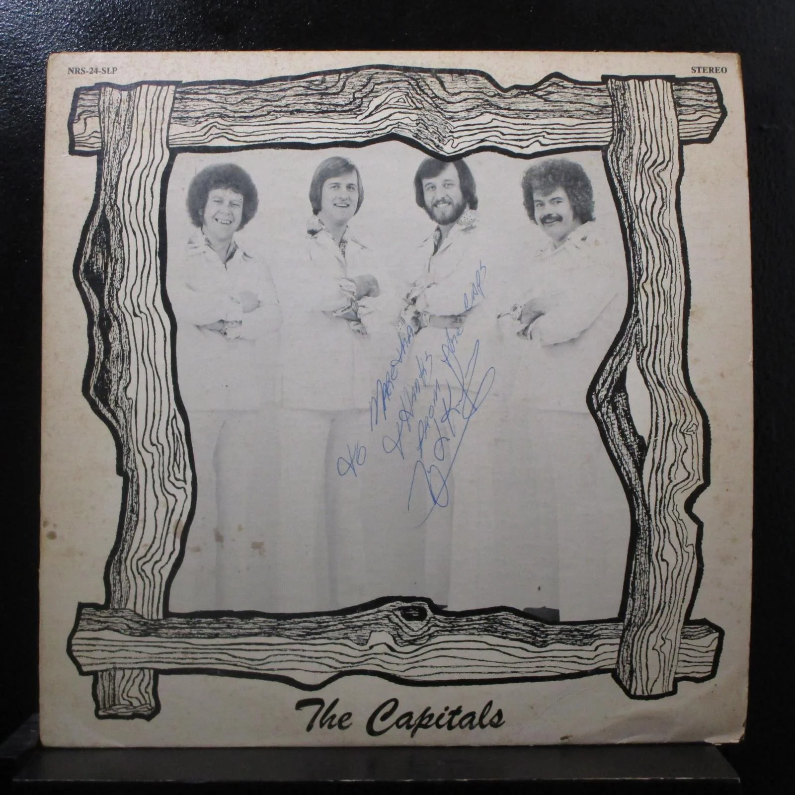 The Capitals - The Capitals LP VG+ NRS-24-SLP Private Country Autographed Vinyl
