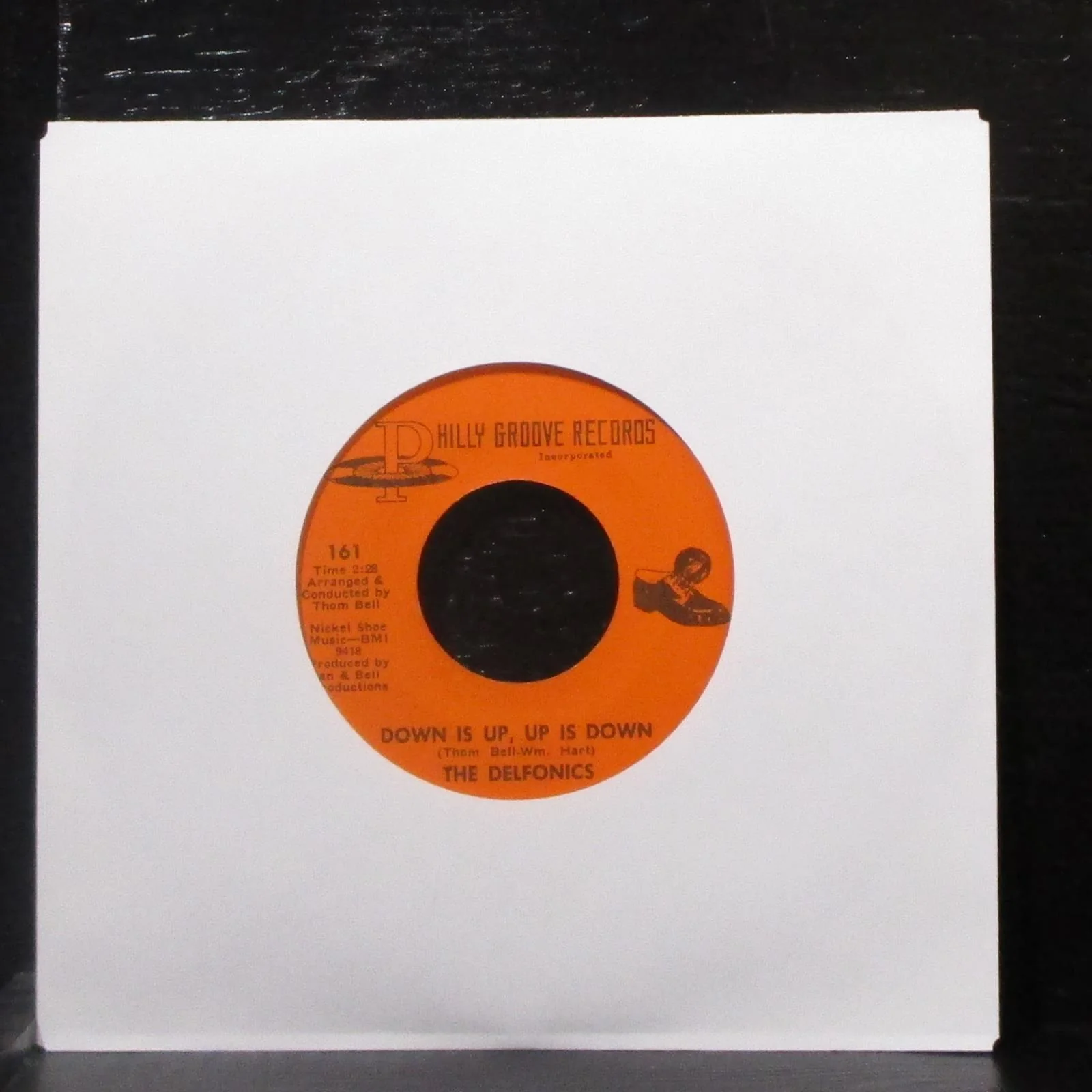 The Delfonics - Didn't I / Down Is Up, Up Is Down 7" VG+ Vinyl 45 Philly Groove - Image 2