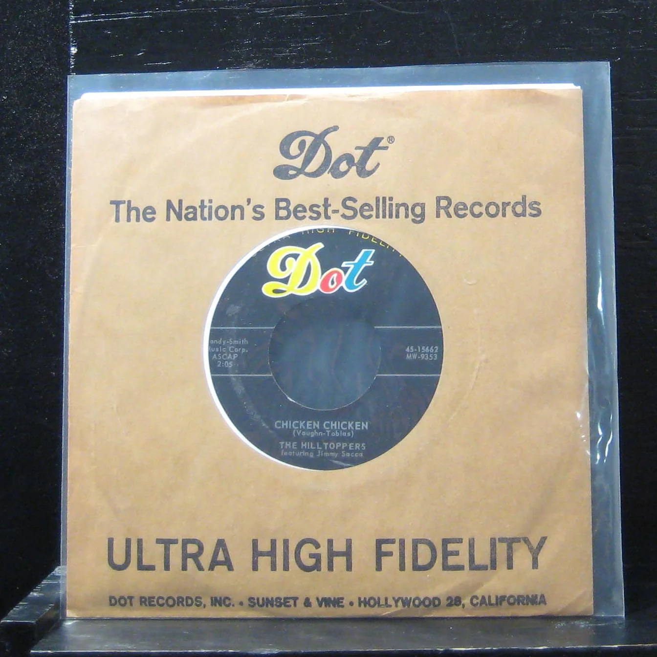 The Hilltoppers - The Joker / Chicken Chicken 7" Mint- 45-15662 Vinyl 45