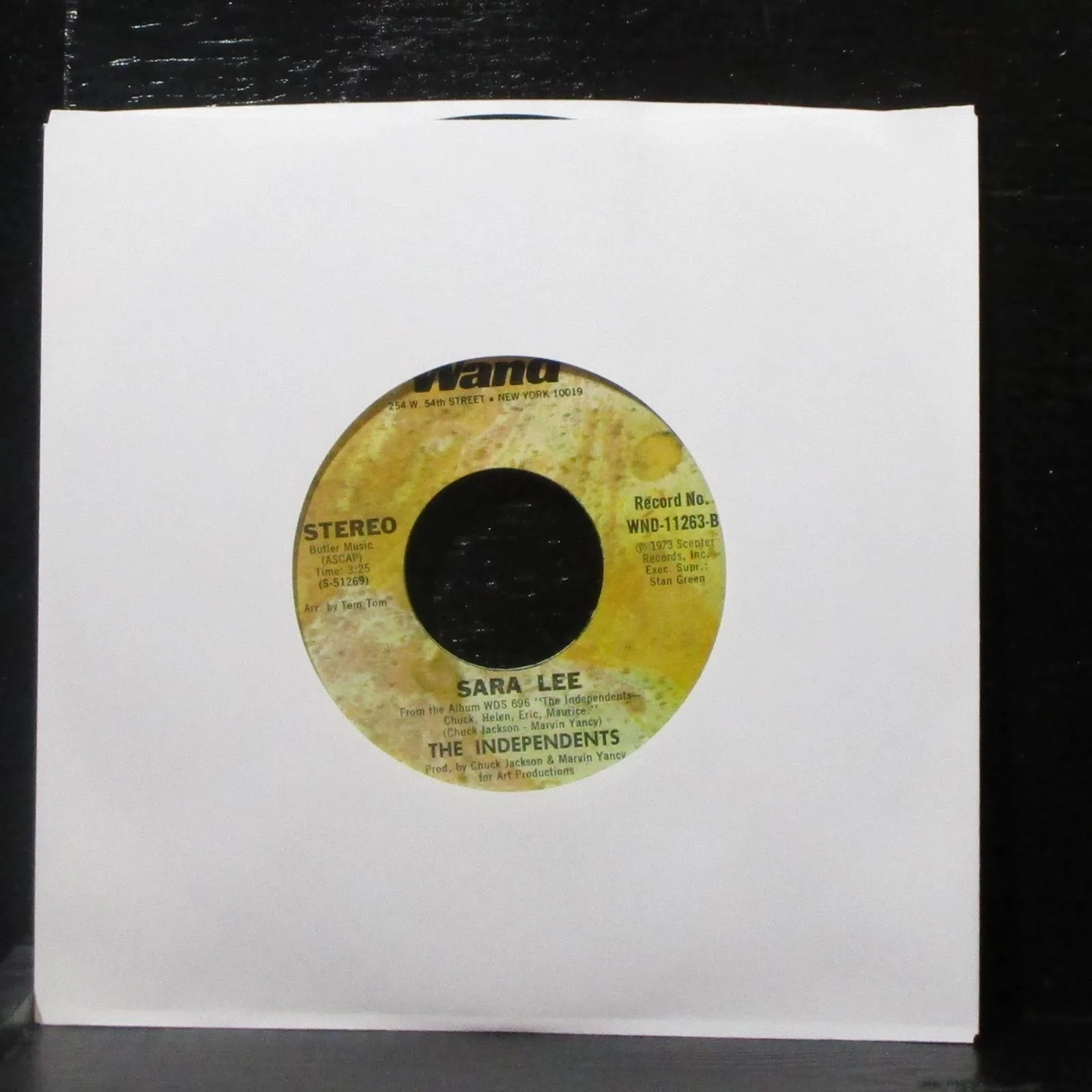 The Independents - It's All Over / Sara Lee 7" Mint- Vinyl 45 Wand WND-11263 USA - Image 2