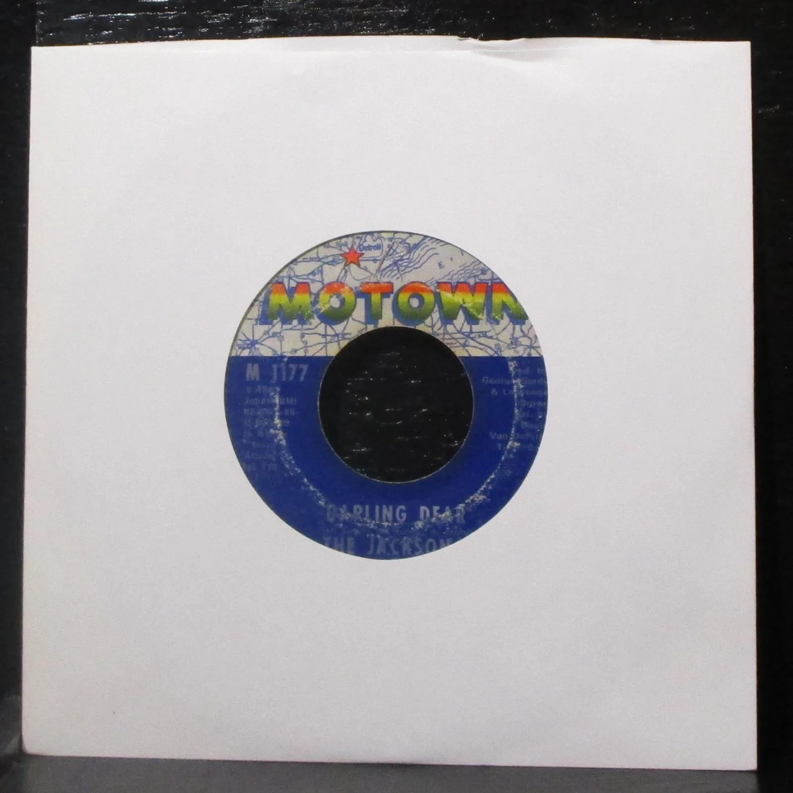 The Jackson 5 - Mama's Pearl / Darling Dear 7" VG Vinyl 45 Motown M 1177 USA - Image 2
