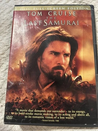 The Last Samurai (2003) - Used DVD - Full Screen Edition, Tom Cruise