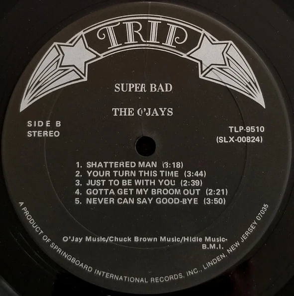 The O'Jays - Super Bad (1971) - VG+ LP Record 1973 Trip USA Vinyl - Soul / Funk - Image 4