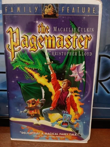 The Pagemaster (1995) - Used VHS - 20th Century Fox Tape