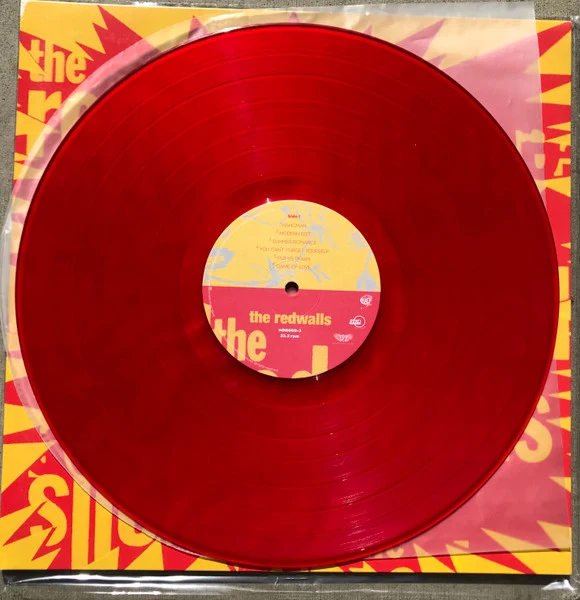 The Redwalls - The Redwalls - LP Record 2007 Mad Dragon Red Vinyl & 24" Poster - Garage Rock / Alternative Rock / Indie Rock - Image 3