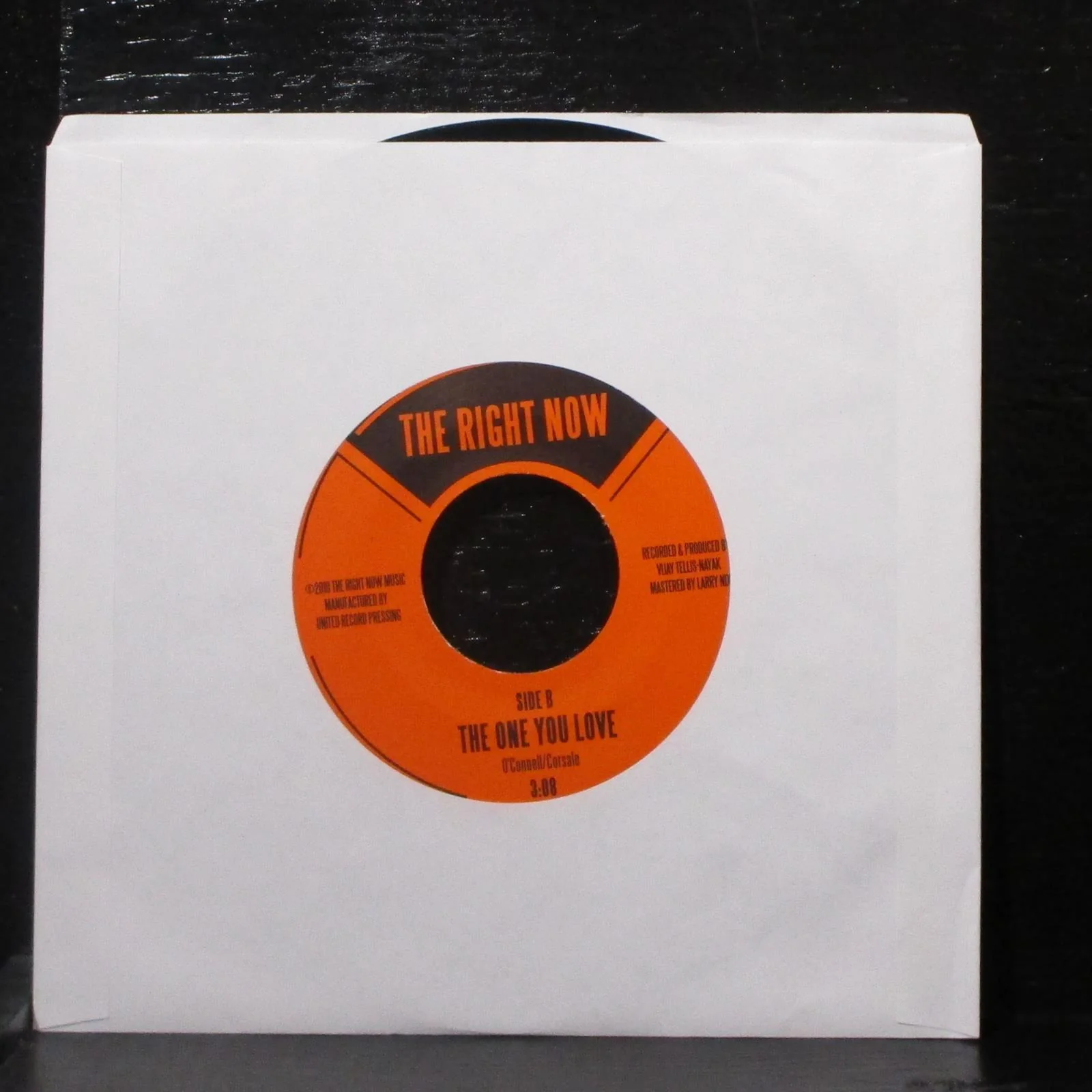 The Right Now - 7 To 10 / The One You Love 7" Mint- New Vinyl 45 USA 2010 - Image 2