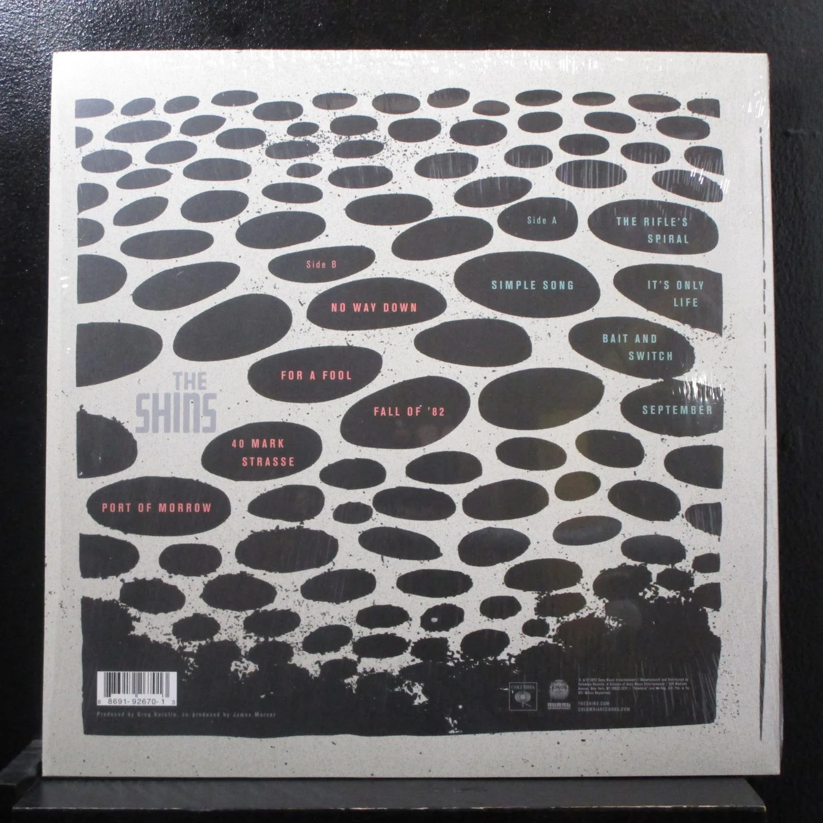 The Shins - Port Of Morrow LP Mint- 88691926701 USA 2012 Vinyl Record w/Mp3 - Image 2