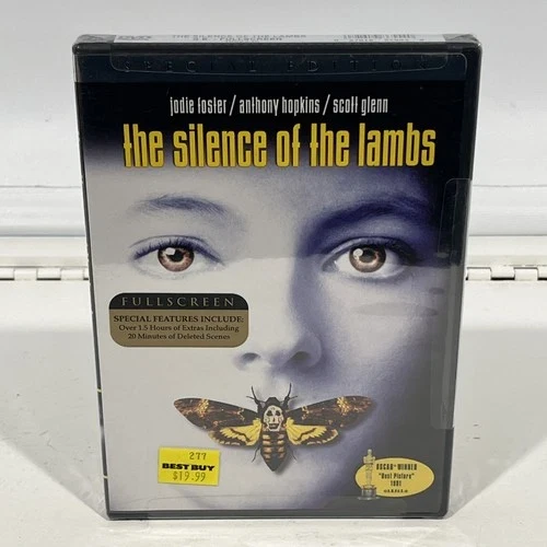 The Silence Of The Lambs (1991) - New Sealed DVD Special Edition Fullscreen