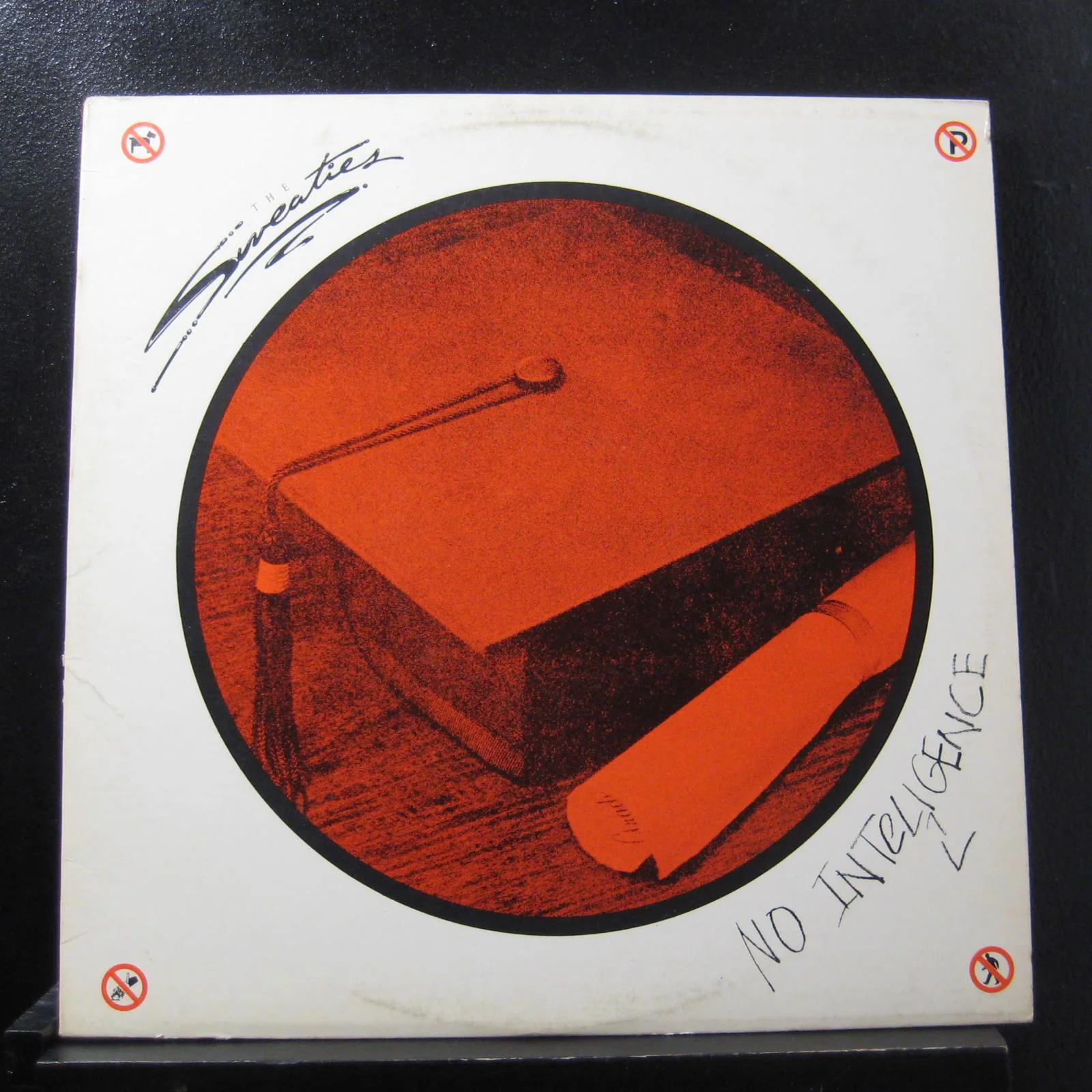 The Sweaties - No Intelligence 12" EP 45 RPM VG+ 41485 USA 1982  Vinyl Record