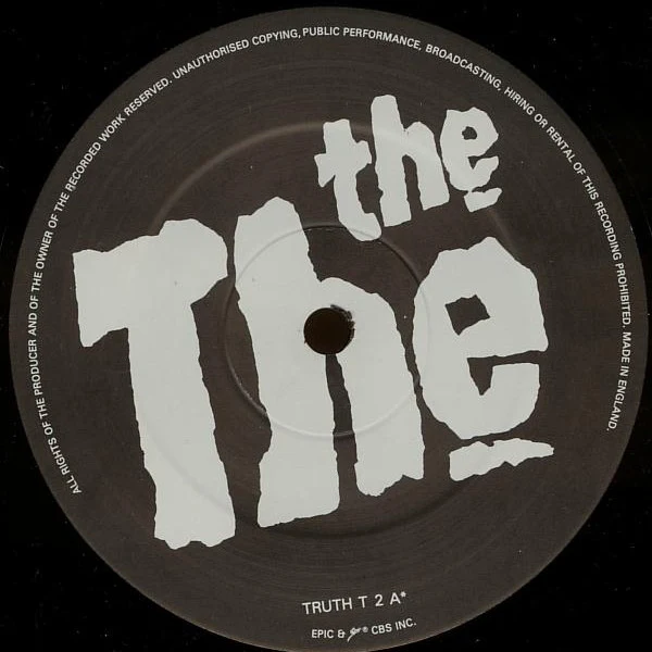 The The - Heartland - VG+ EP Record 1986 Epic UK Vinyl - Synth-pop / Alternative Rock - Image 2