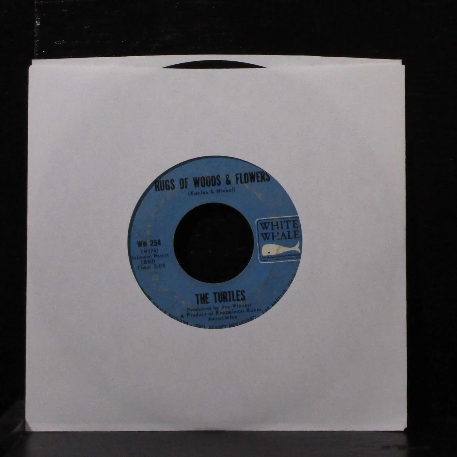 The Turtles - You Know What I Mean 7" VG Vinyl 45 WW 254 USA 1967 - Image 2