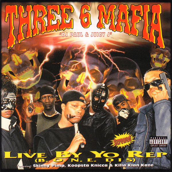 Three 6 Mafia - Live By Yo Rep (B.O.N.E. Dis) (1995) - New CD Record Prophet Entertainment - Hip Hop / Screw / Horrorcore