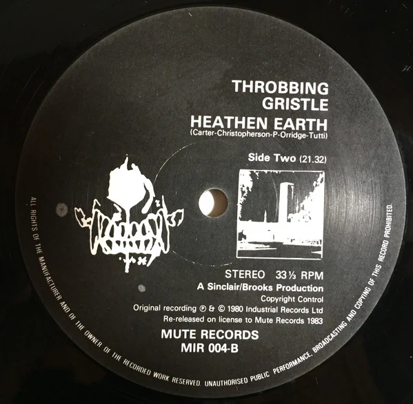 Throbbing Gristle - Heathen Earth (1980) - Mint- LP Record 1983 Mute UK Vinyl - Electronic / Industrial / Experimental - Image 4