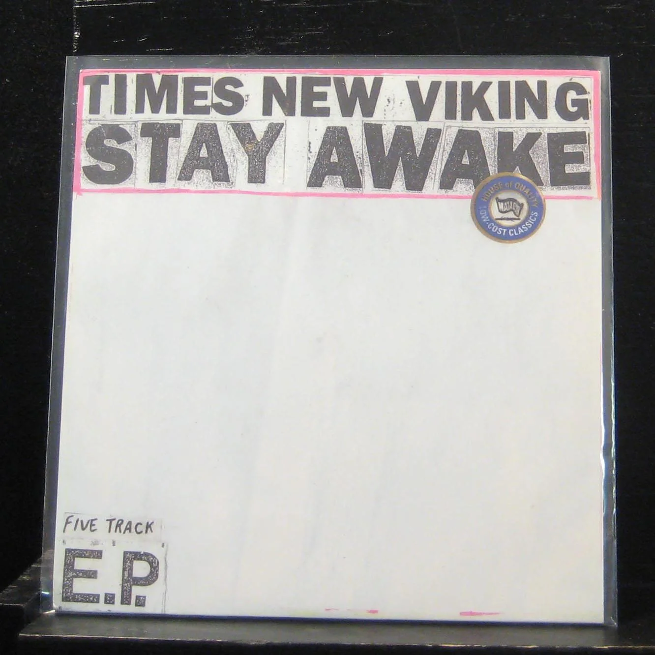 Times New Viking - Stay Awake EP 7" Mint- OLE 844-7 Vinyl 45 Matador