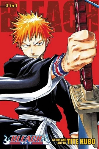 Tite Kubo - Bleach: Volumes 1-3 - Used Paperback 2001 Shonen Jump Manga