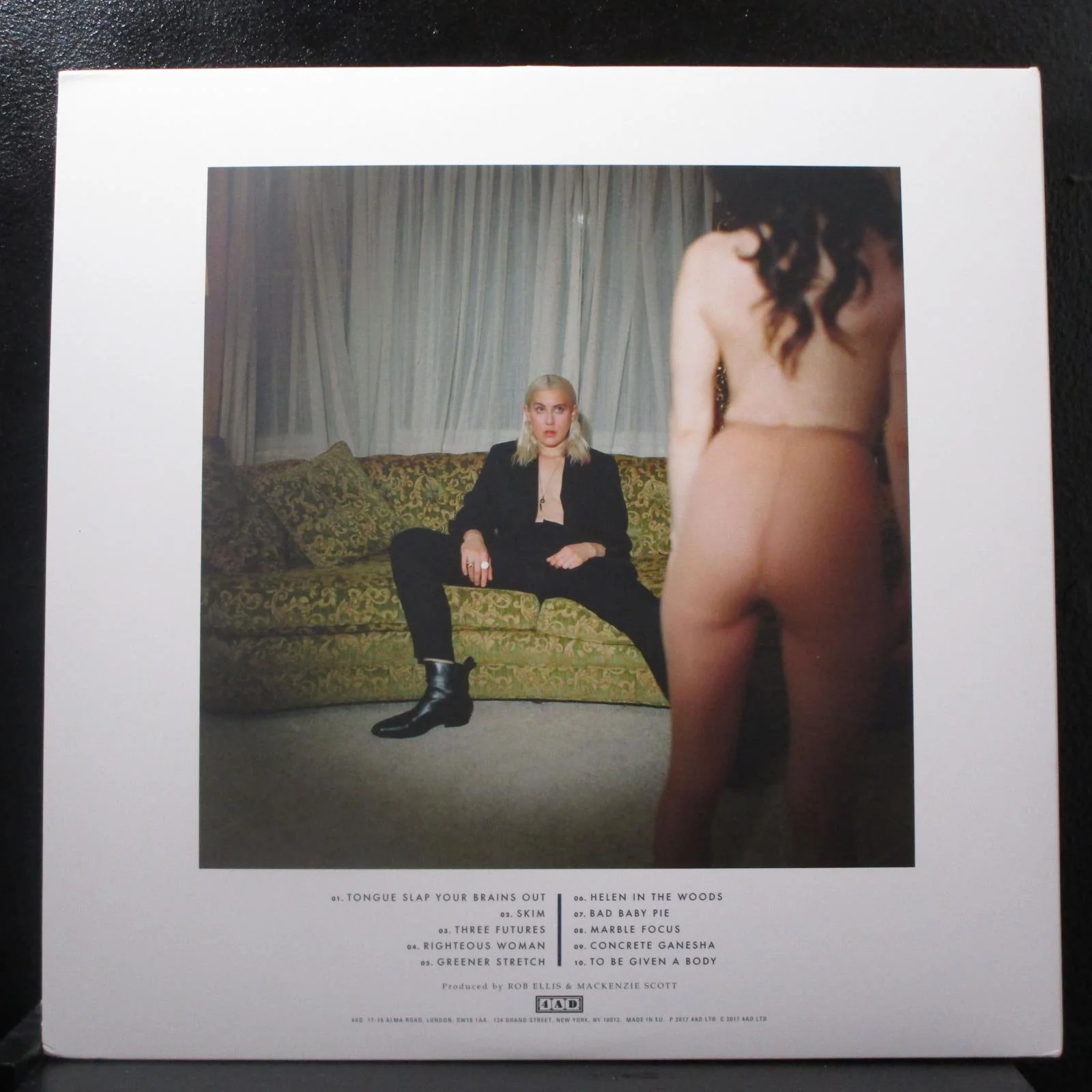 Torres - Three Futures LP Mint- 4AD0022LP Gold Vinyl Europe Record w/Mp3 - Image 2