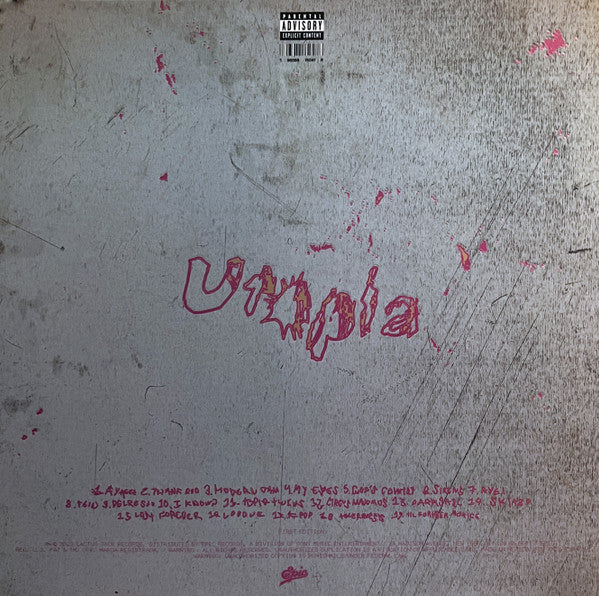 Travis Scott - Utopia - Mint- 2 LP Record 2023 Epic Cactus Jack Black Vinyl & Cover 1 - Hip Hop / Trap - Image 2