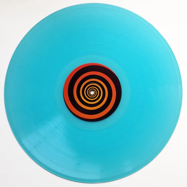 Turquoise Moon - The Sunset City - Mint- LP Record 2020 Spun Out Of Control UK Turquoise Vinyl, OBI& Numbered - Electronic / Synthwave - Image 3