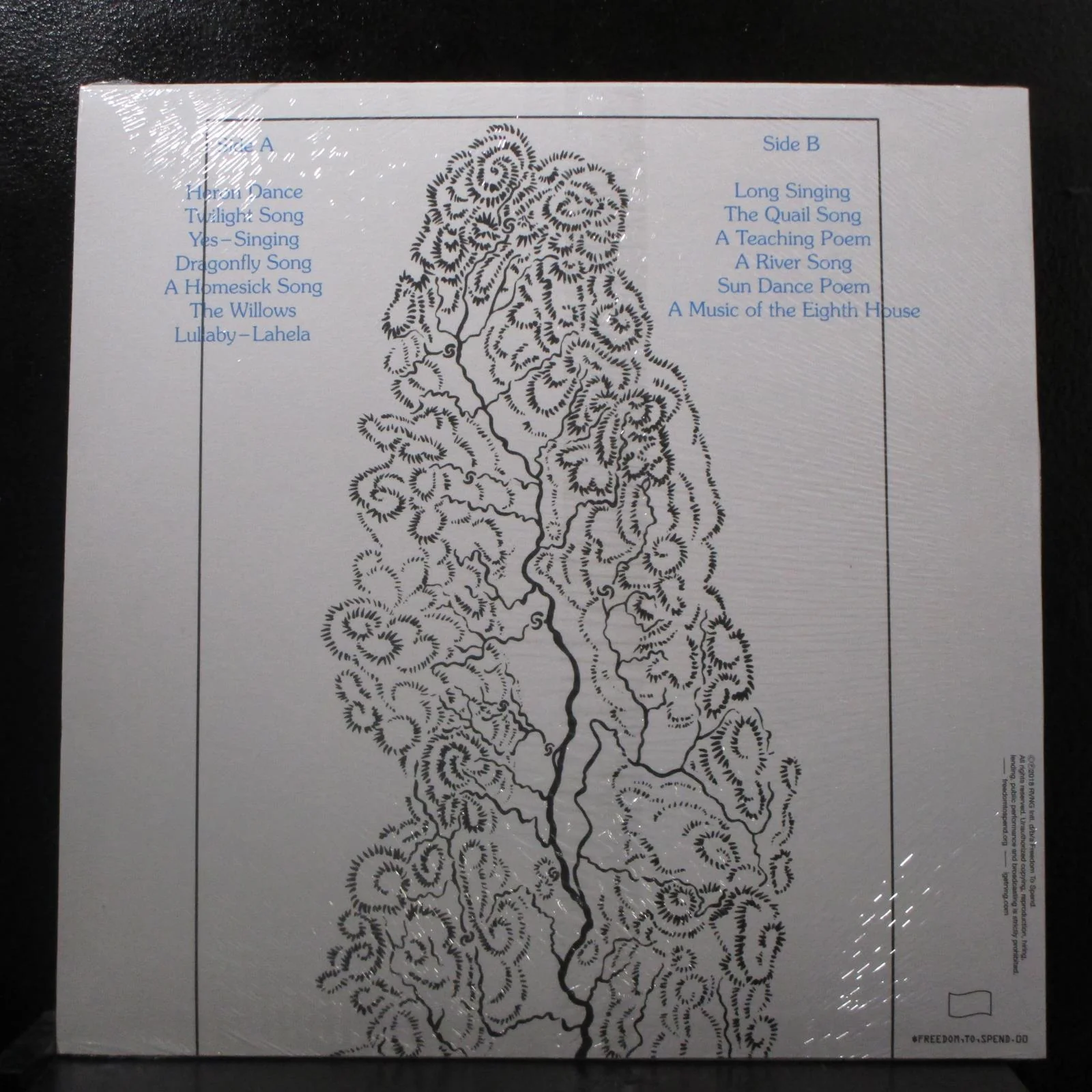 Ursula Le Guin & Todd Barton - Music & Poetry Of The Kesh LP New Sealed FTS009 - Image 2
