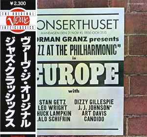 Various - Norman Granz Presents Jazz At The Philharmonic In Europe - Mint- LP Record 1981 Verve Japan Mono Vinyl - Jazz / Bop