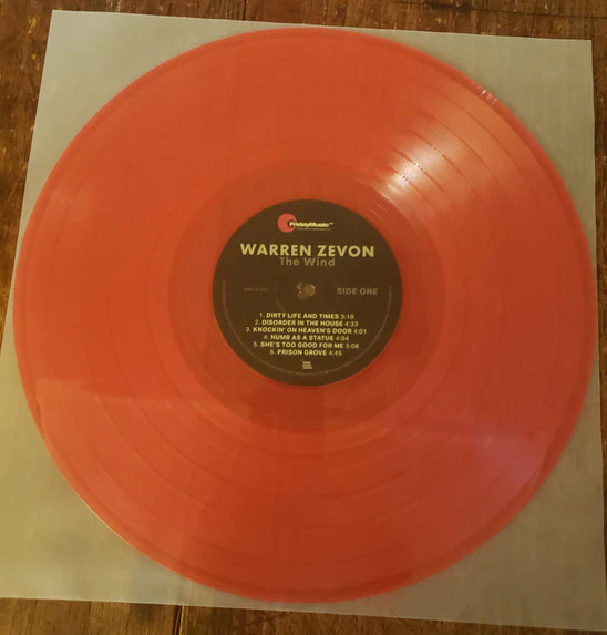 Warren Zevon - The Wind (2003) - New LP Record 2025 Friday Music Coral 180 gram Vinyl - Pop Rock / Soft Rock - Image 4
