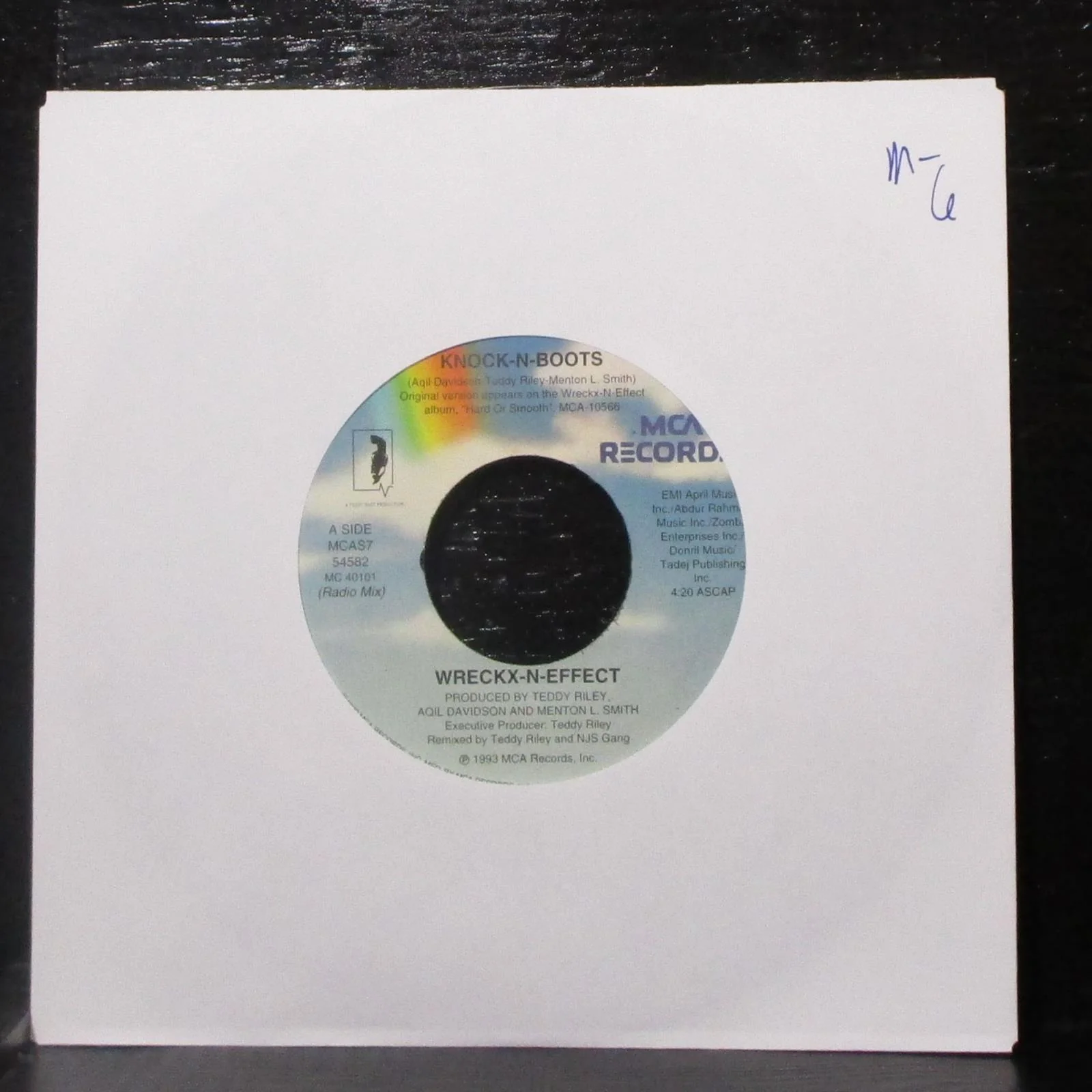 Wreckx-N-Effect - Knock-N-Boots 7" Mint- Vinyl 45 MCAS7 54582 USA 1993