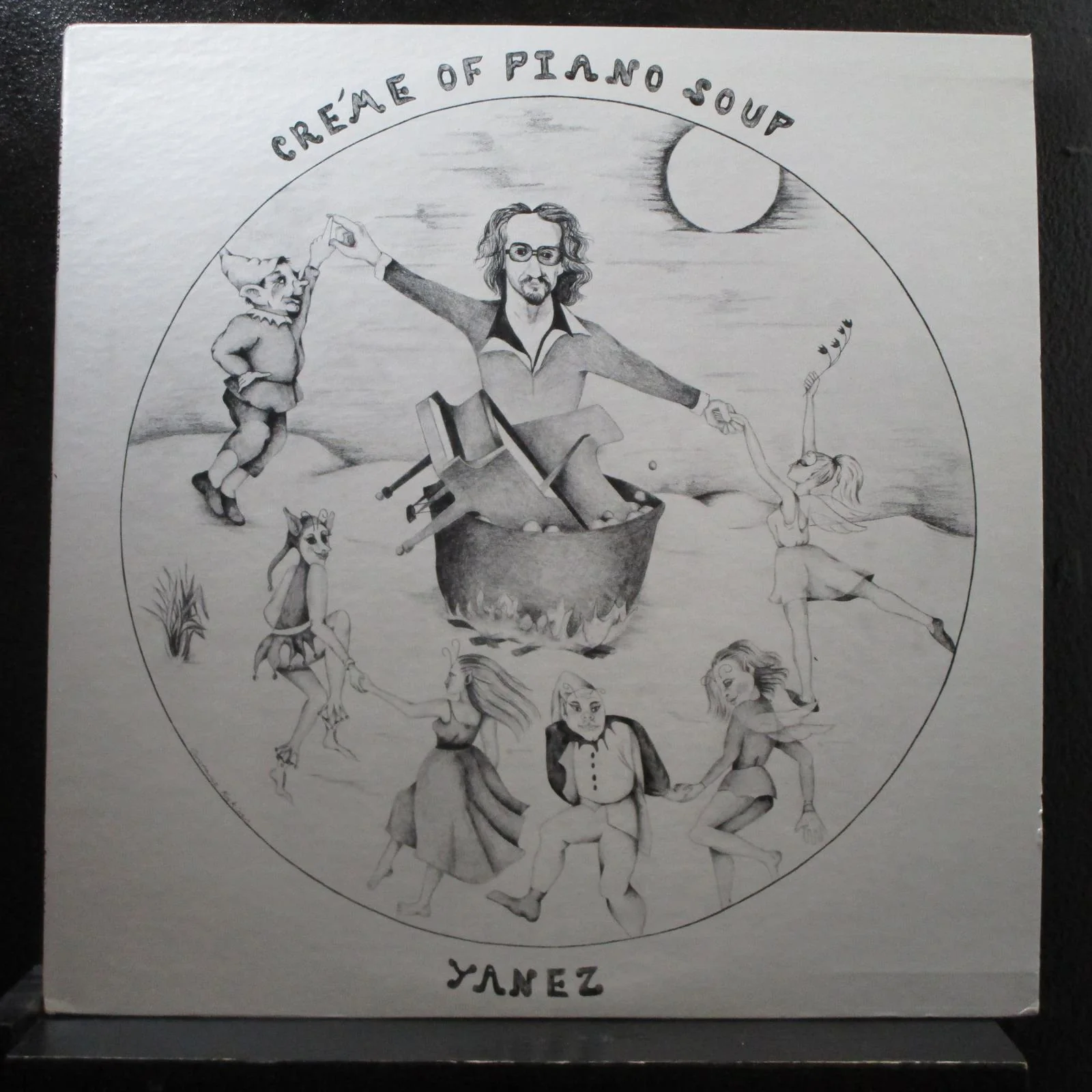 Yanez - Crme Of Piano Soup LP VG+ MBJ 1910-77 USA 1978 Vinyl Record